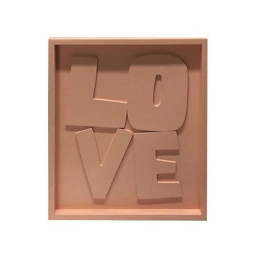 Schilderij Love 3D