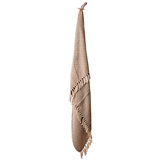 Anna Blanket Beige/Black