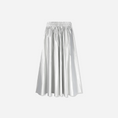 Afbeelding laden in Galerijviewer, leather look pleated skirt
