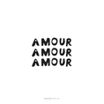 Load image into Gallery viewer, Amour Nr.3 - White Poster
