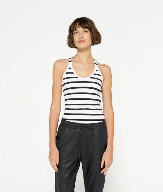 THE WRAPPER STRIPE PRINT