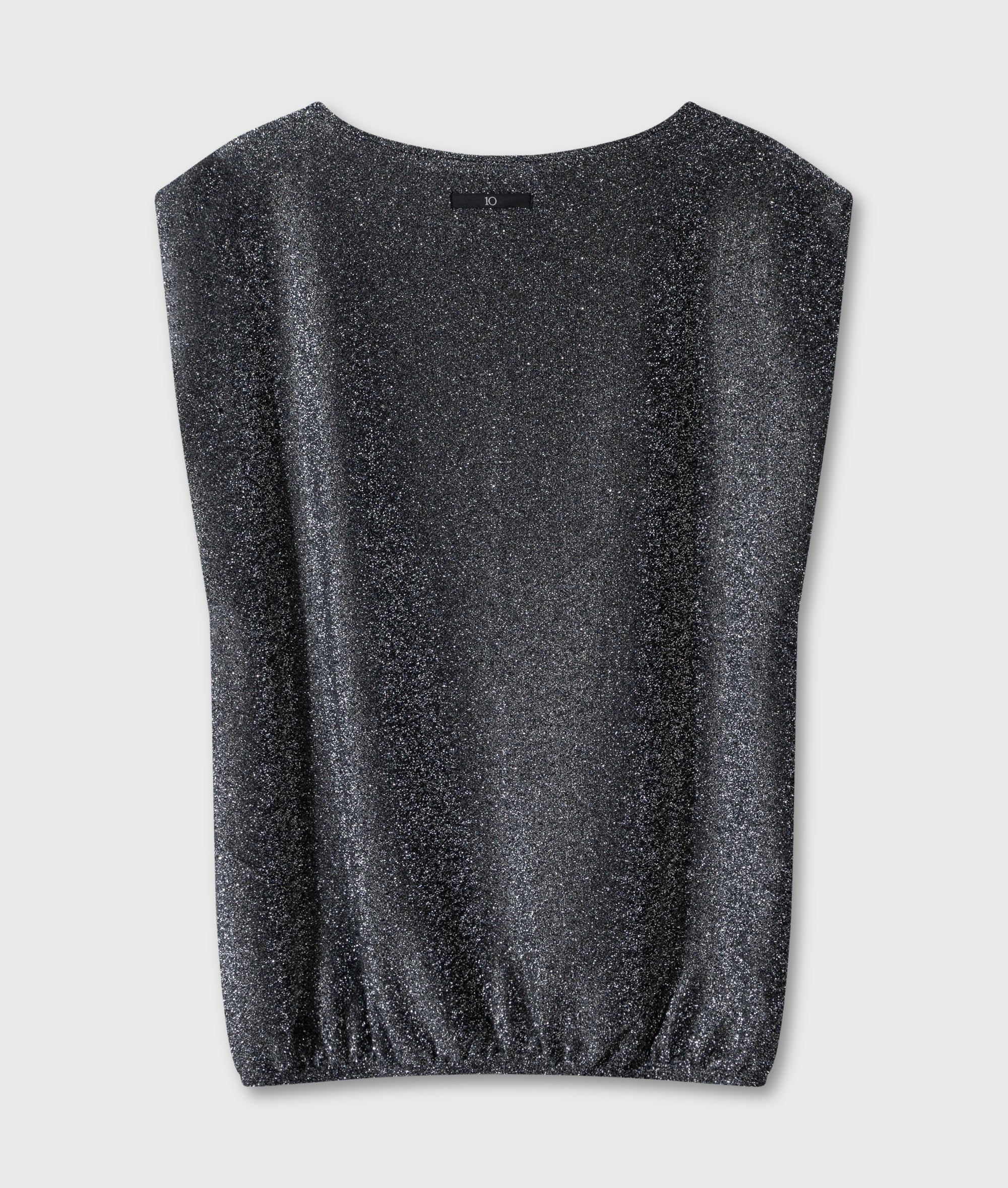 sleeveless top glitter