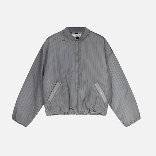 Bomber jacket pinstripe