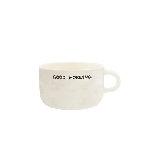 Good Morning Cappuccino Mug