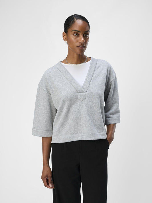 KORTE MOUWEN SWEATSHIRT