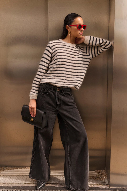 gwen thin stripe pullover