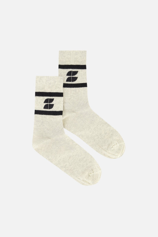 logo sparkle socks