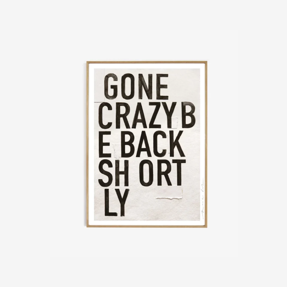 Poster - Gone crazy