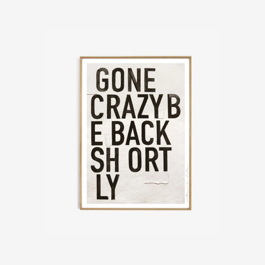 Poster - Gone crazy