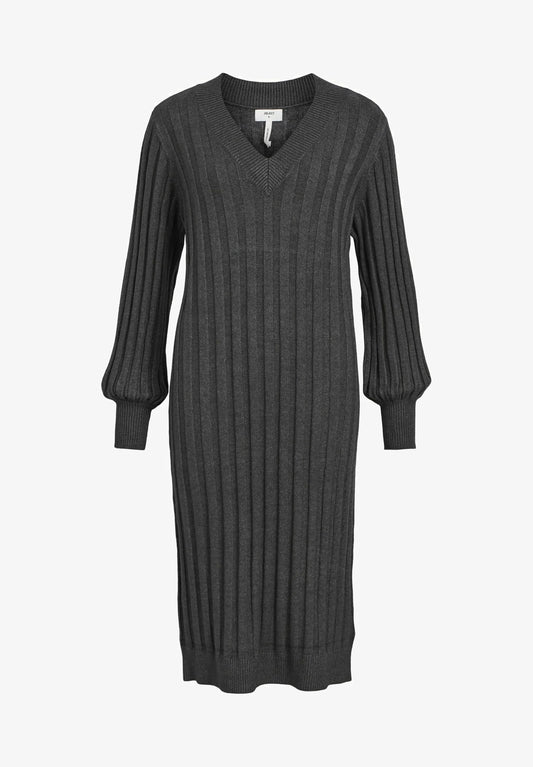 OBJALICE L/S KNIT DRESS NOOS