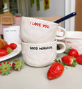 Load image into Gallery viewer, MUG CAPPUCCINO | GOOD MORNING
