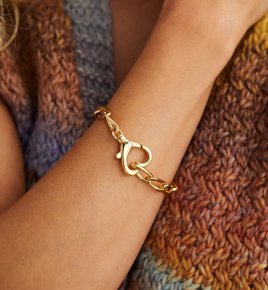 LOCKED LOVE BRACELET GOLD