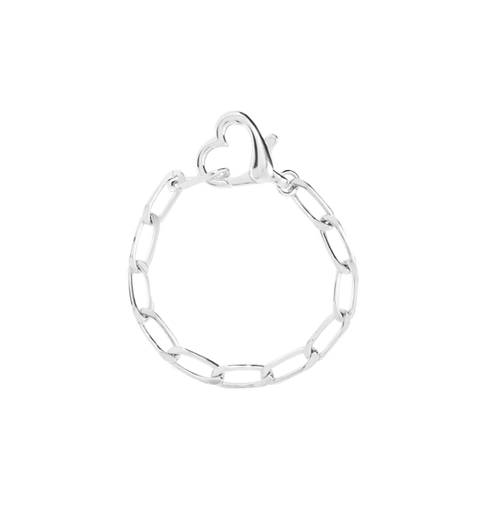 LOCKED LOVE BRACELET SILVER 