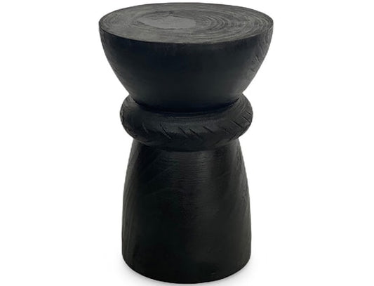 Side table Niel Wood Black