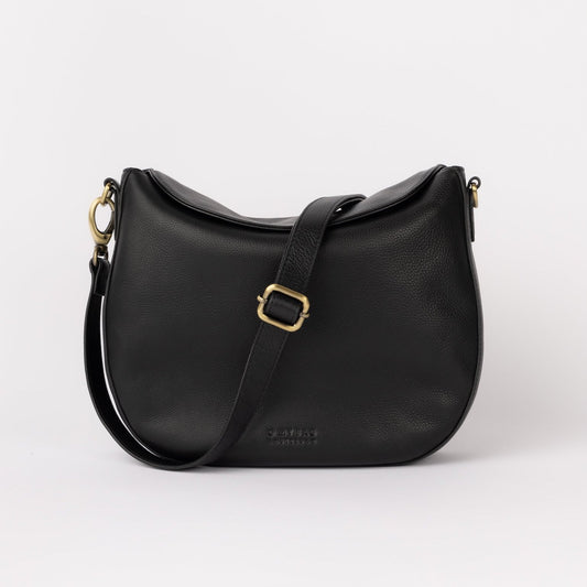 Lana Black Soft Grain Leather