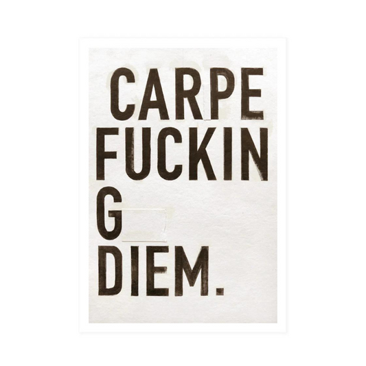 Postcard - Carpe diem