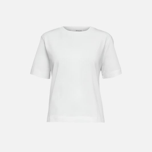 SLFESSENTIAL SS BOXY TEE NOOS