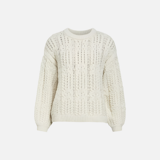 GEBREIDE CABLE SWEATER