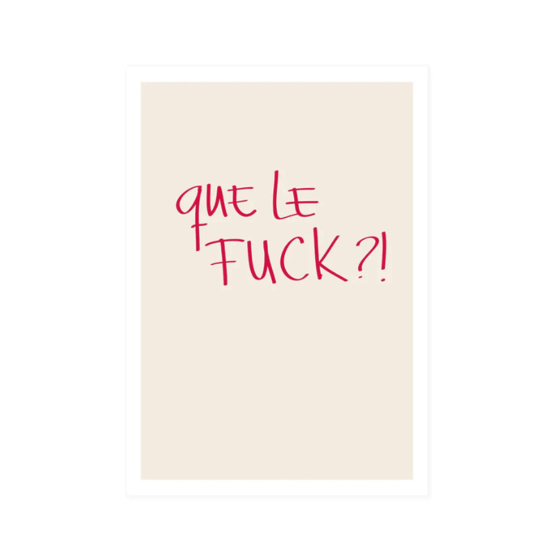 Postcard - que le fuck