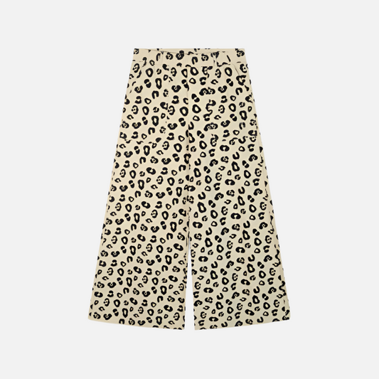 Wide jogger leopard