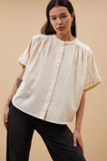 Load image into Gallery viewer, Alex Rib Blouse Off White
