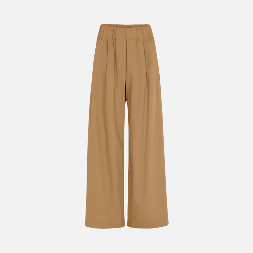 Benji Poplin Pants Camel