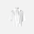 Load image into Gallery viewer, SLFJUNO BOW - Overhemdblouse - bright white
