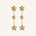 Load image into Gallery viewer, Wild Poppy Earrings GP
