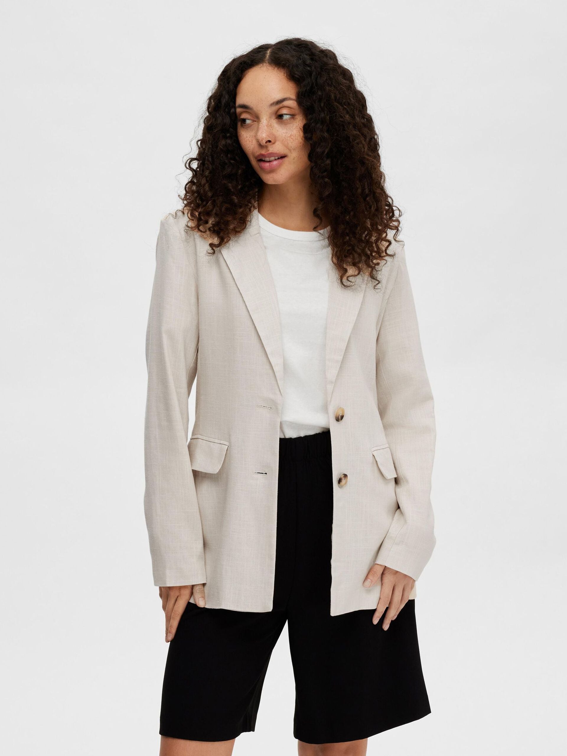 RELAXED FIT BLAZER 