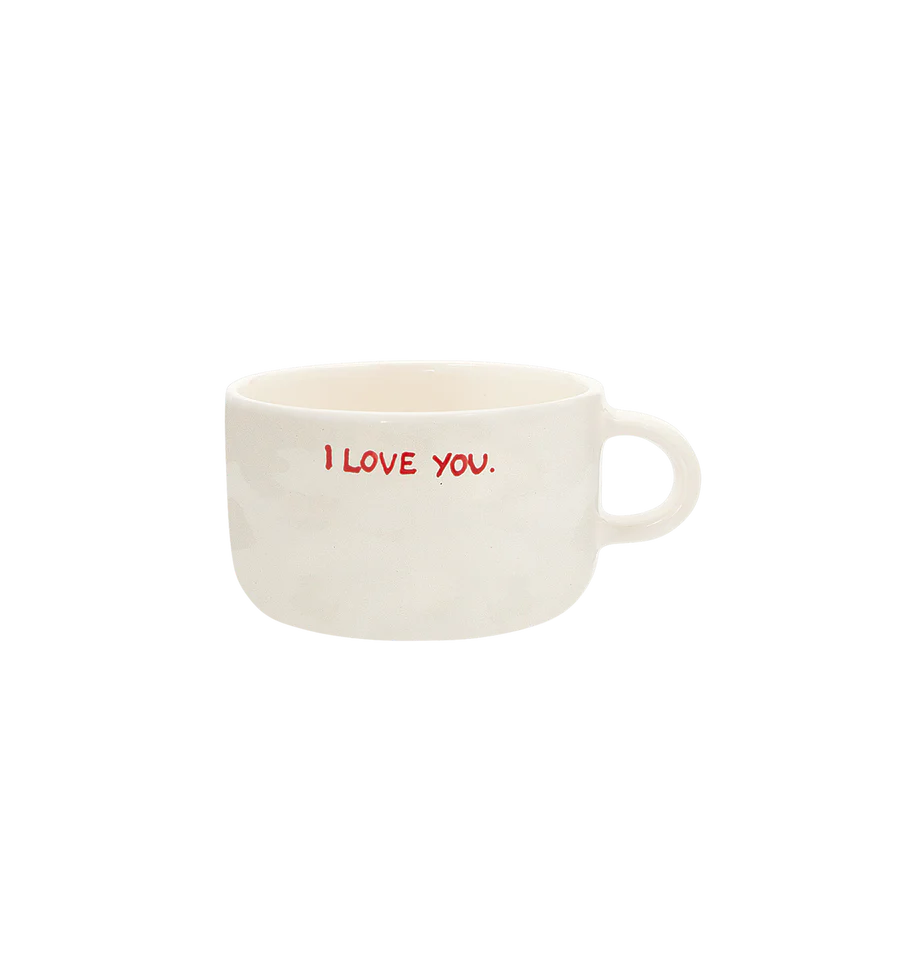 MUG CAPPUCCINO | I LOVE YOU