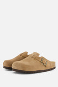 Load image into Gallery viewer, FAE Suede Clogs | Taupe
