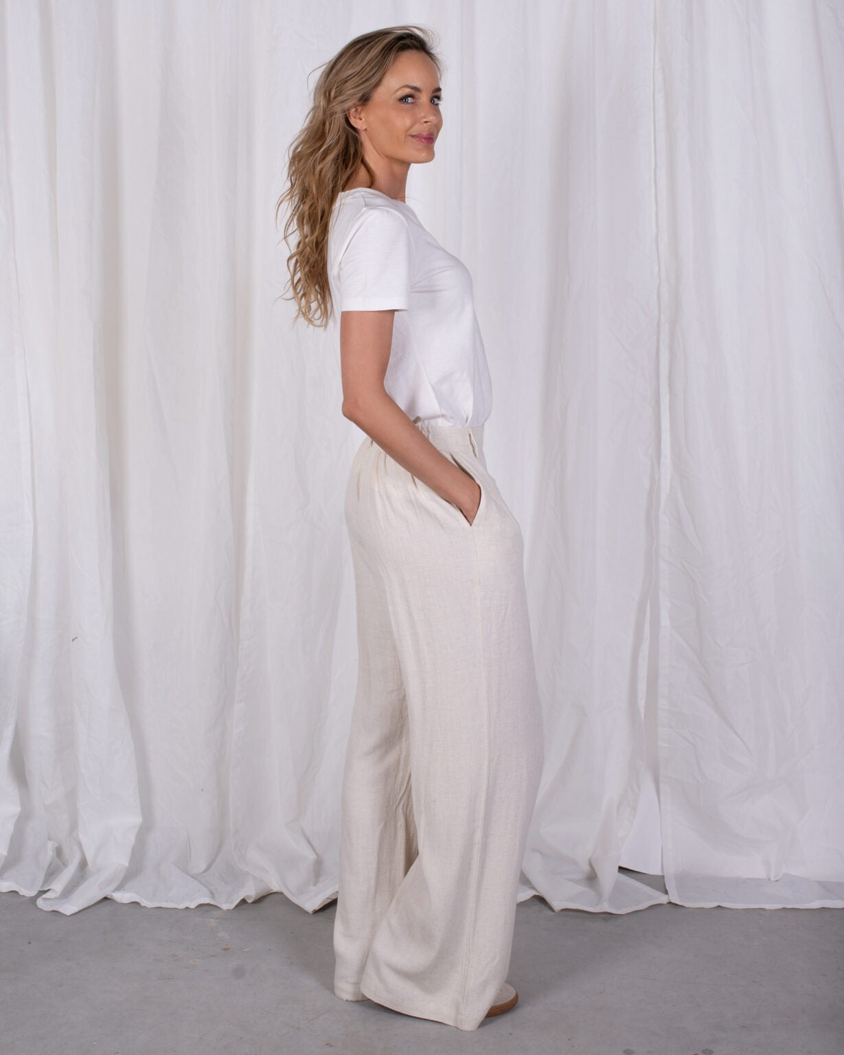 INSTANBUL LINEN TROUSERS