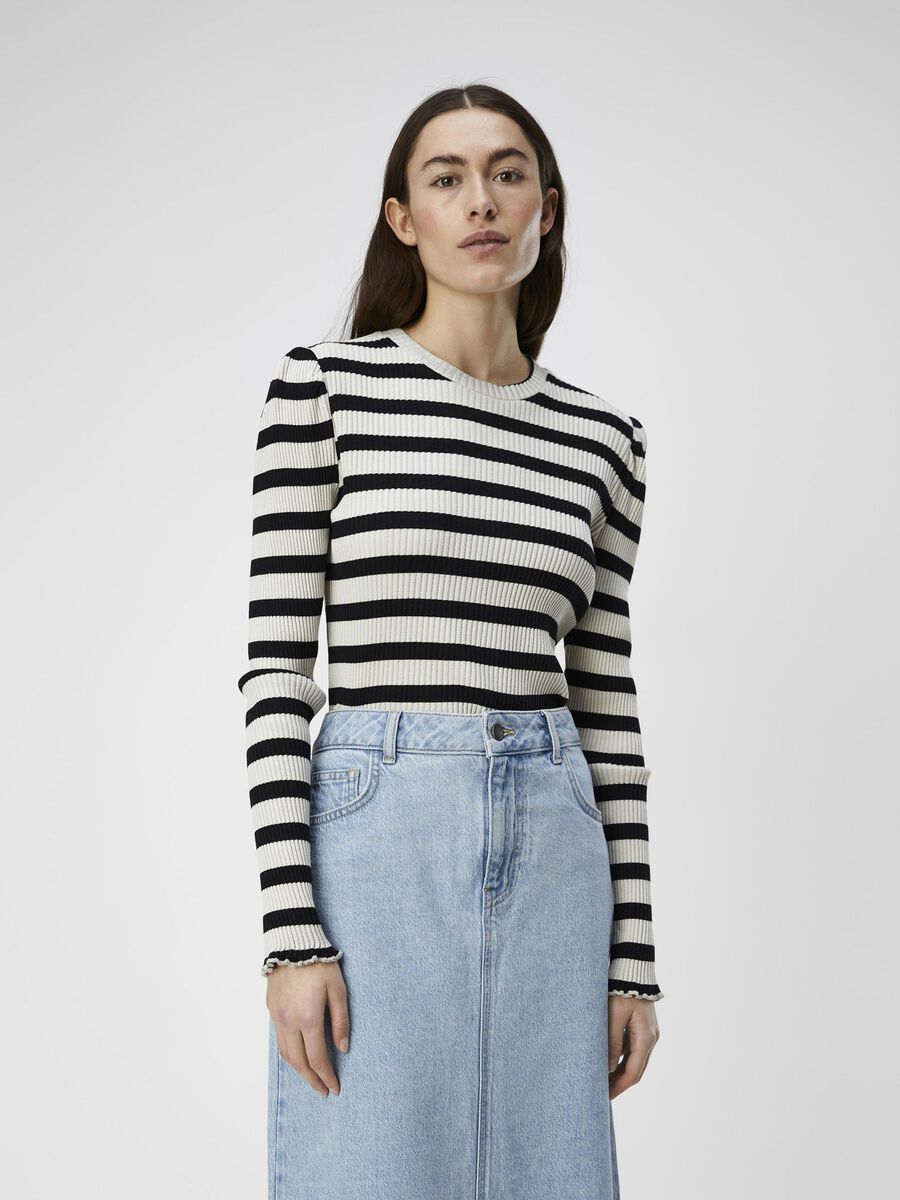 KILLA TOP WITH STRIPE PRINT 