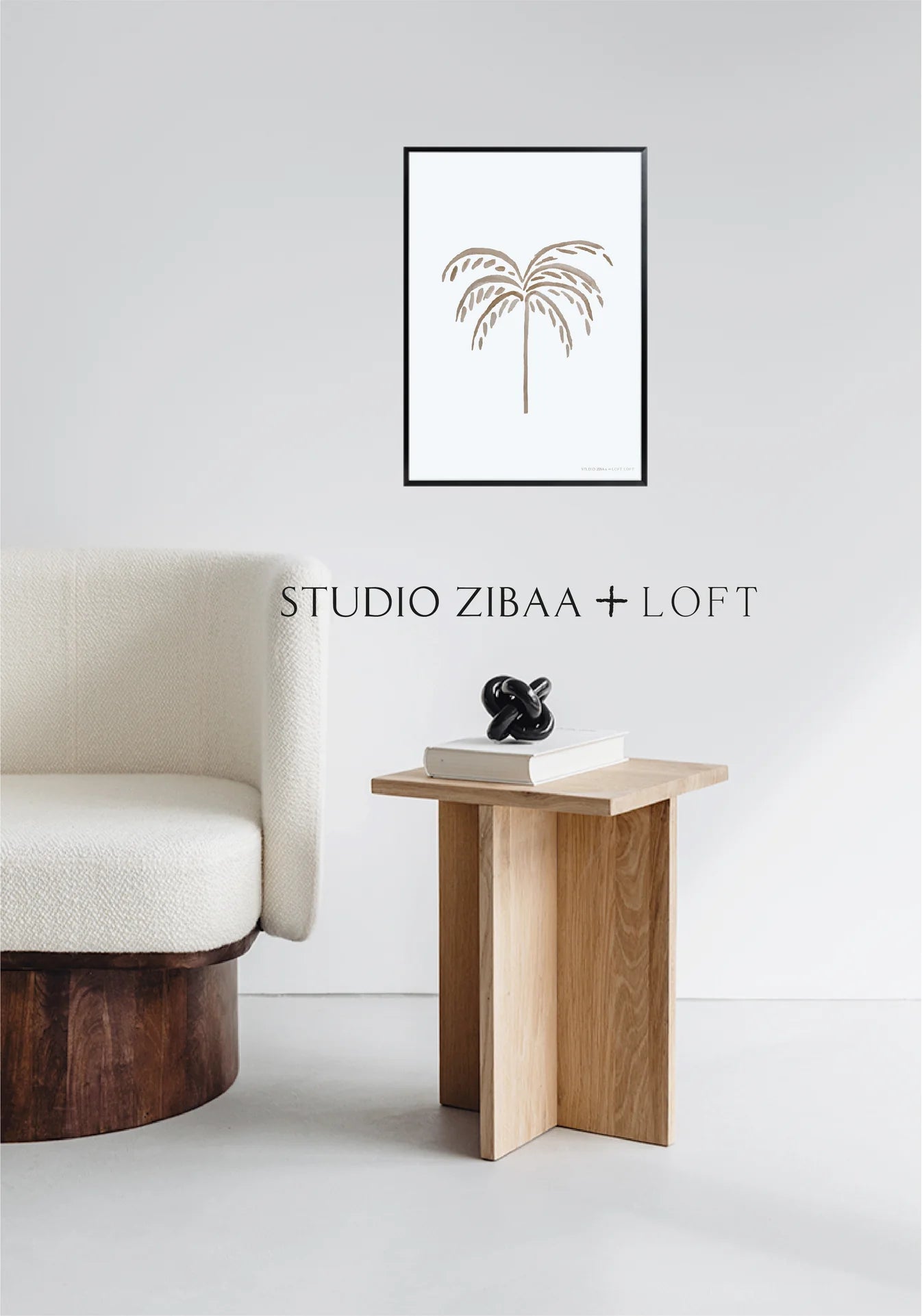 Palmtree - Light Taupe