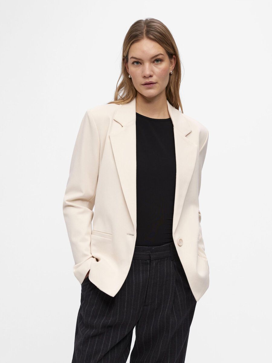 LISA BUTTON BLAZER