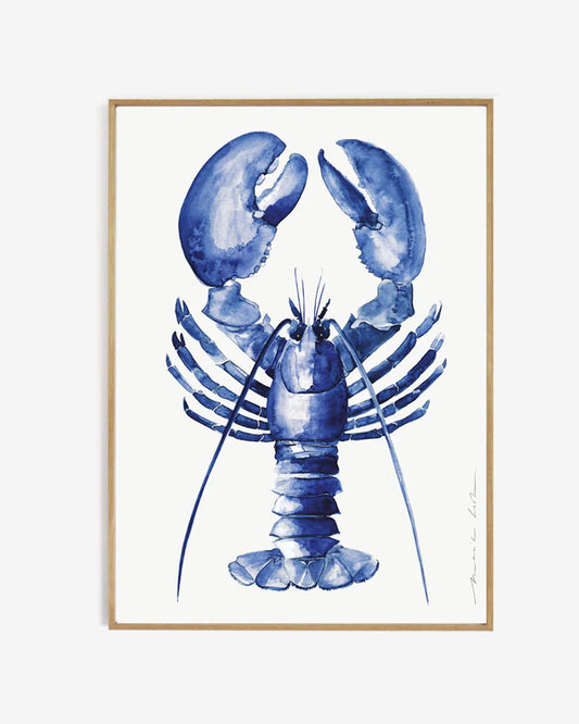 Poster - Lobster blue