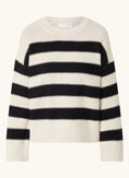 Load image into Gallery viewer, JILL SWEATER WITH STRIPE PRINT 
