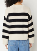 Load image into Gallery viewer, JILL SWEATER WITH STRIPE PRINT 
