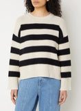 Load image into Gallery viewer, JILL SWEATER WITH STRIPE PRINT 
