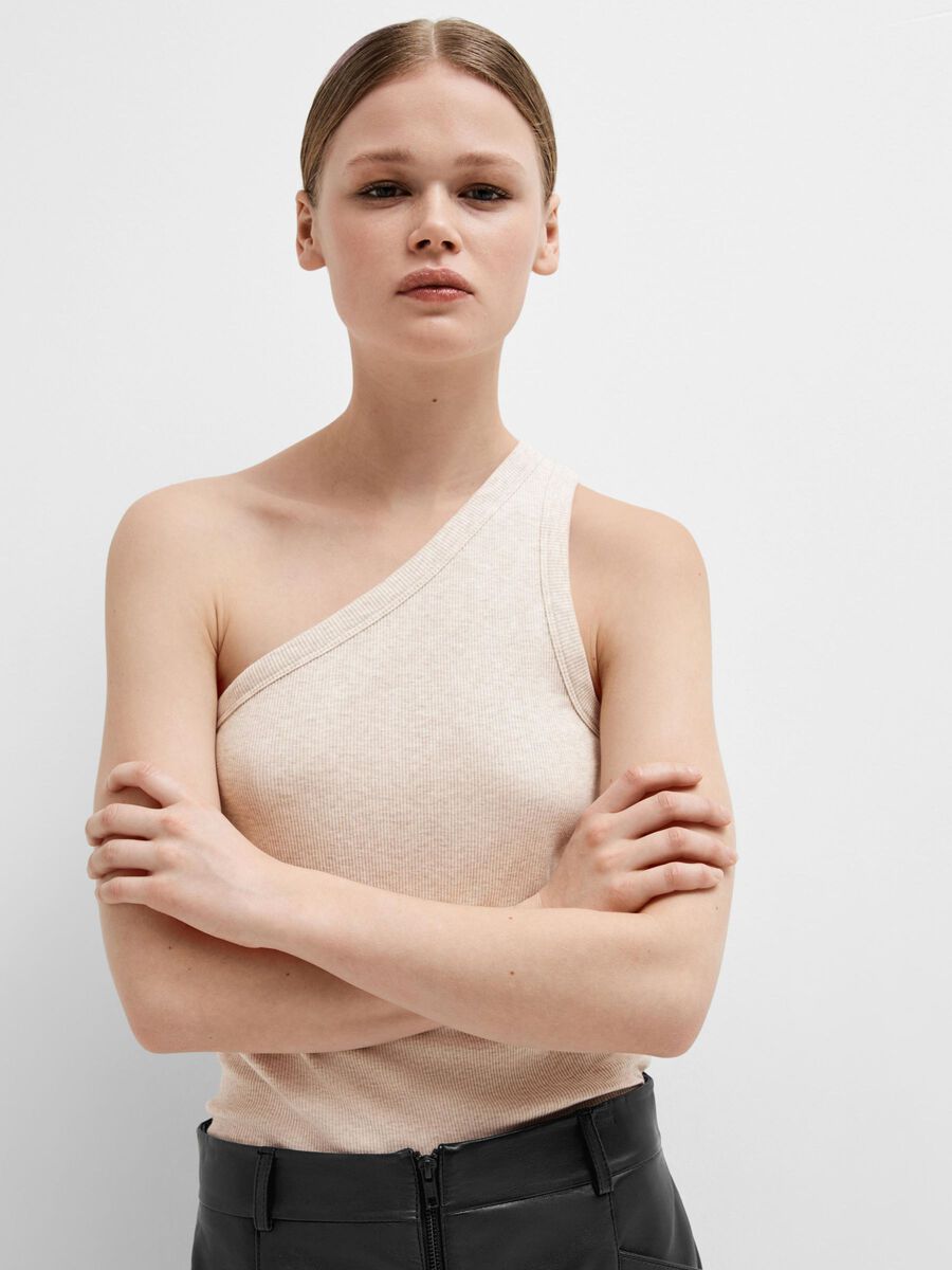 FANNA ONE-SHOULDER TOP