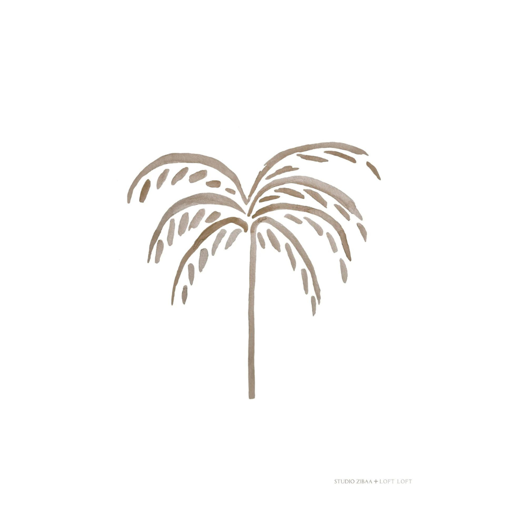 Palmtree - Light Taupe