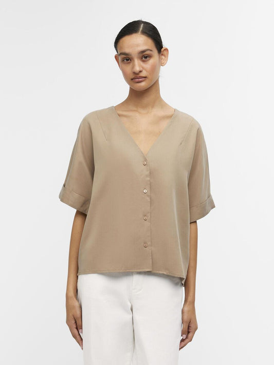 TILDA V-NECK KORTE MOUWEN