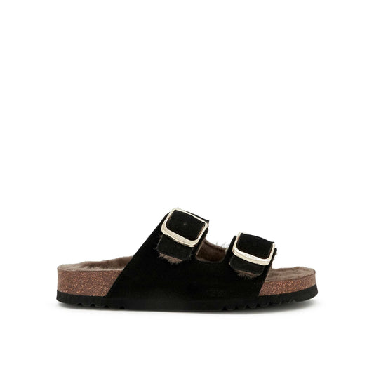 JOSEPHINE Suede Sandalen | Black