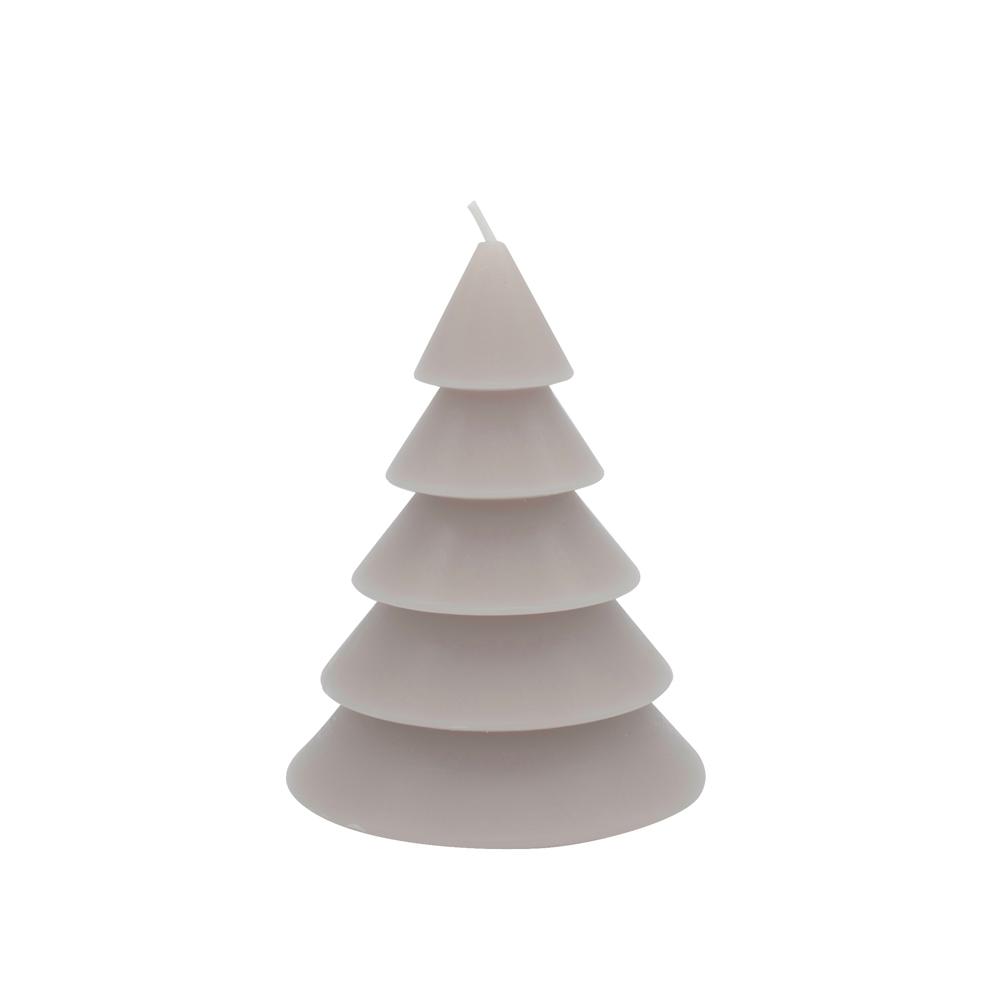 Tree Candle Thomas light grey