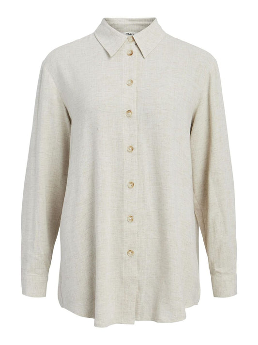 SANNE LINEN MIX SHIRT