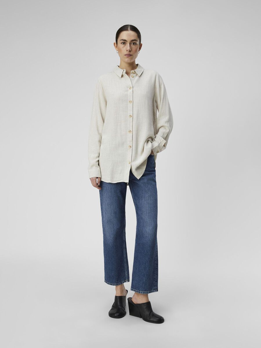 SANNE LINEN MIX SHIRT