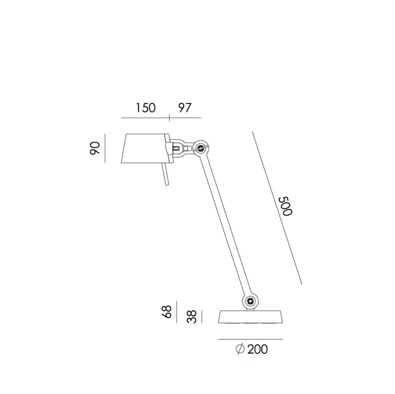 Tonone BOLT 1-arm | Bureaulamp