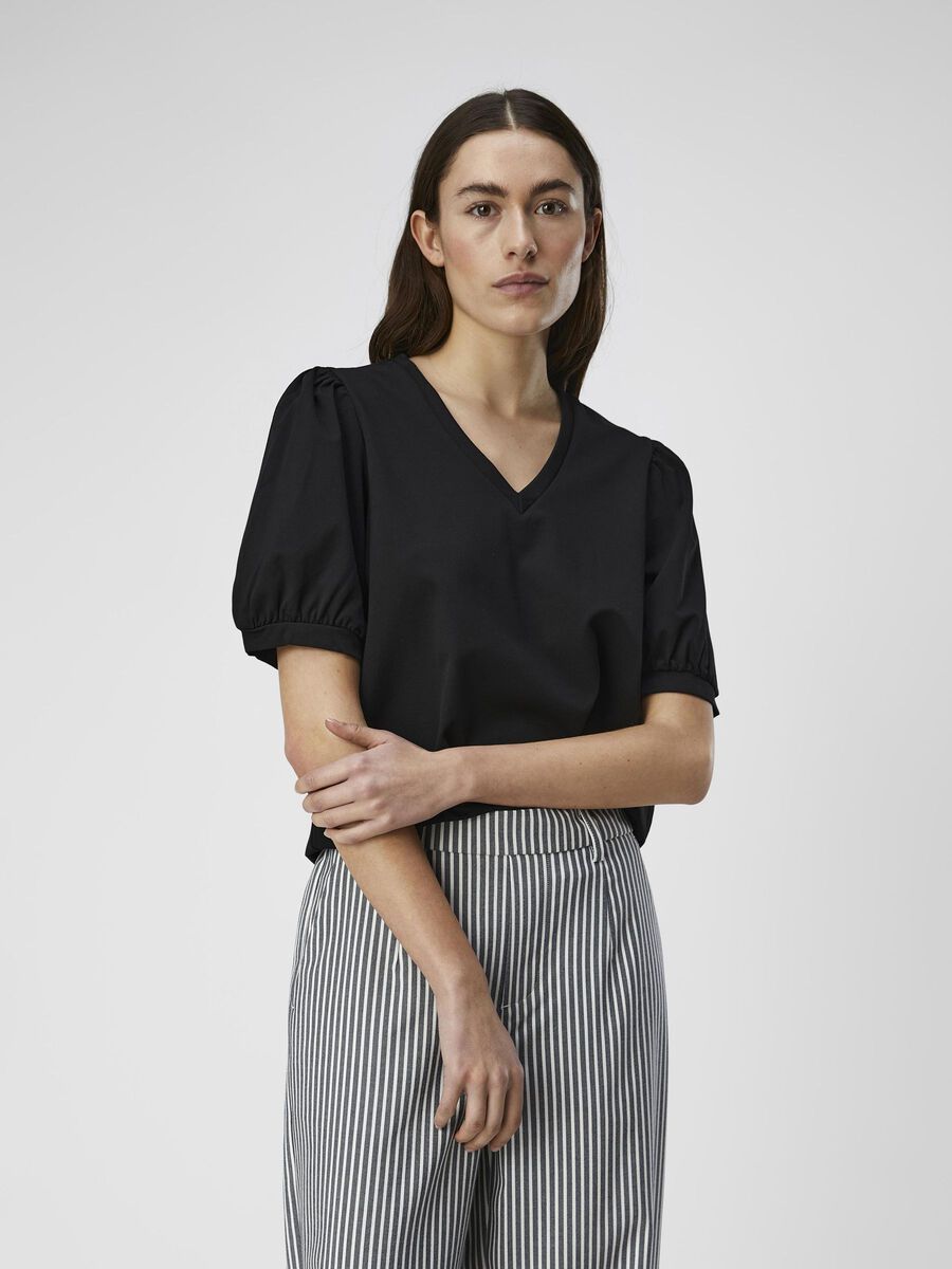 CAROLINE SHORT SLEEVED TOP 